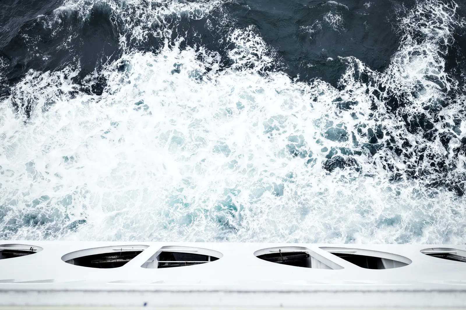 Photograph from the series On a Ferry. Alone., image 01.