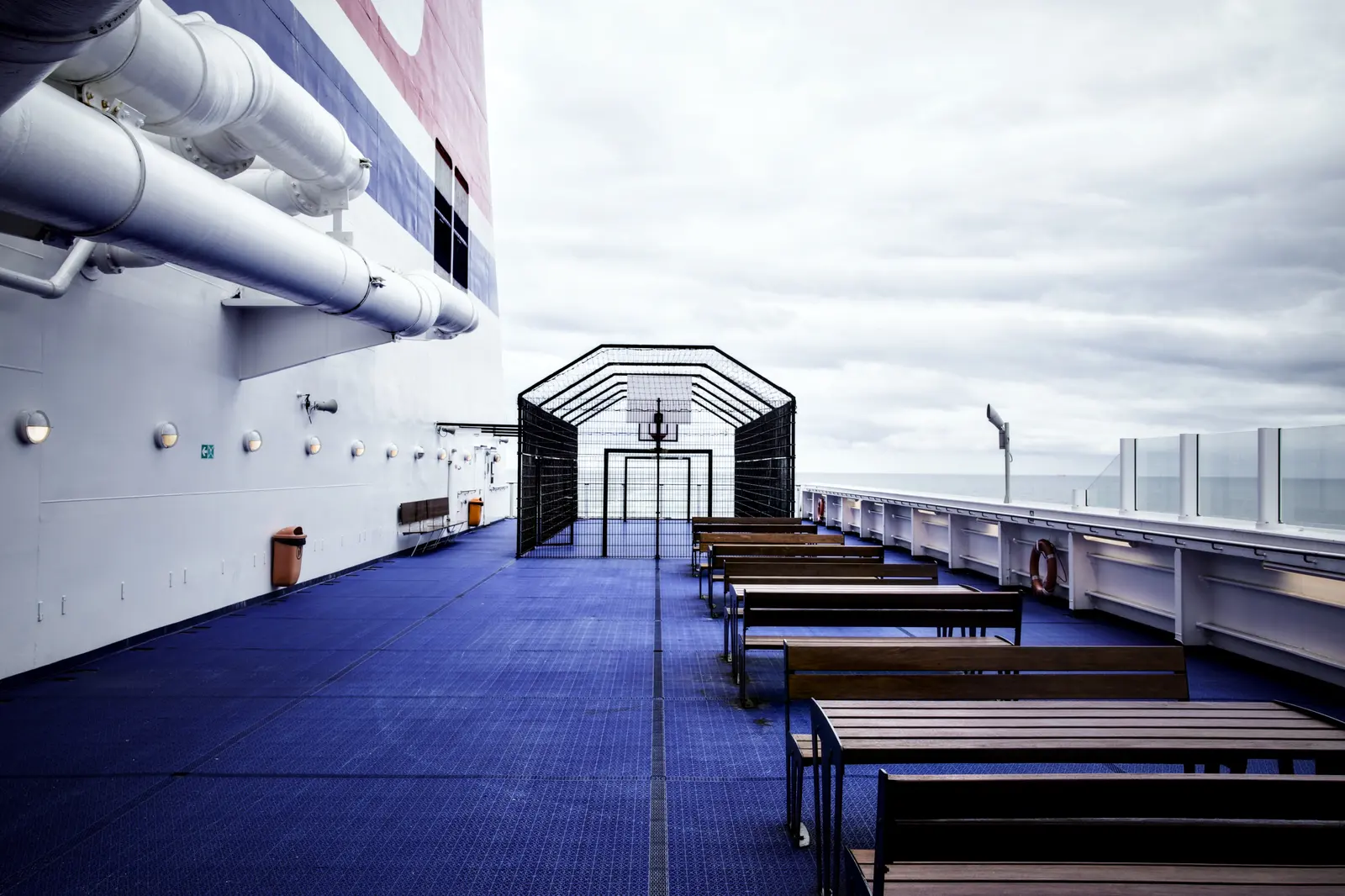 Photograph from the series On a Ferry. Alone., image 07.