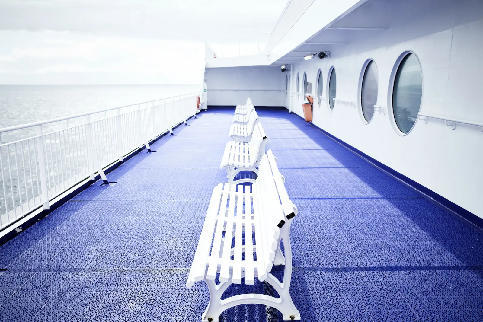 Photograph from the series On a Ferry. Alone., image 09.